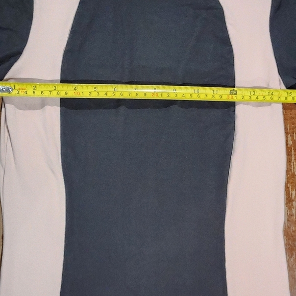 YELETE Women's Color Block Contrast Midi Dress, Black / Camel, Size M NWT - Picture 10 of 10